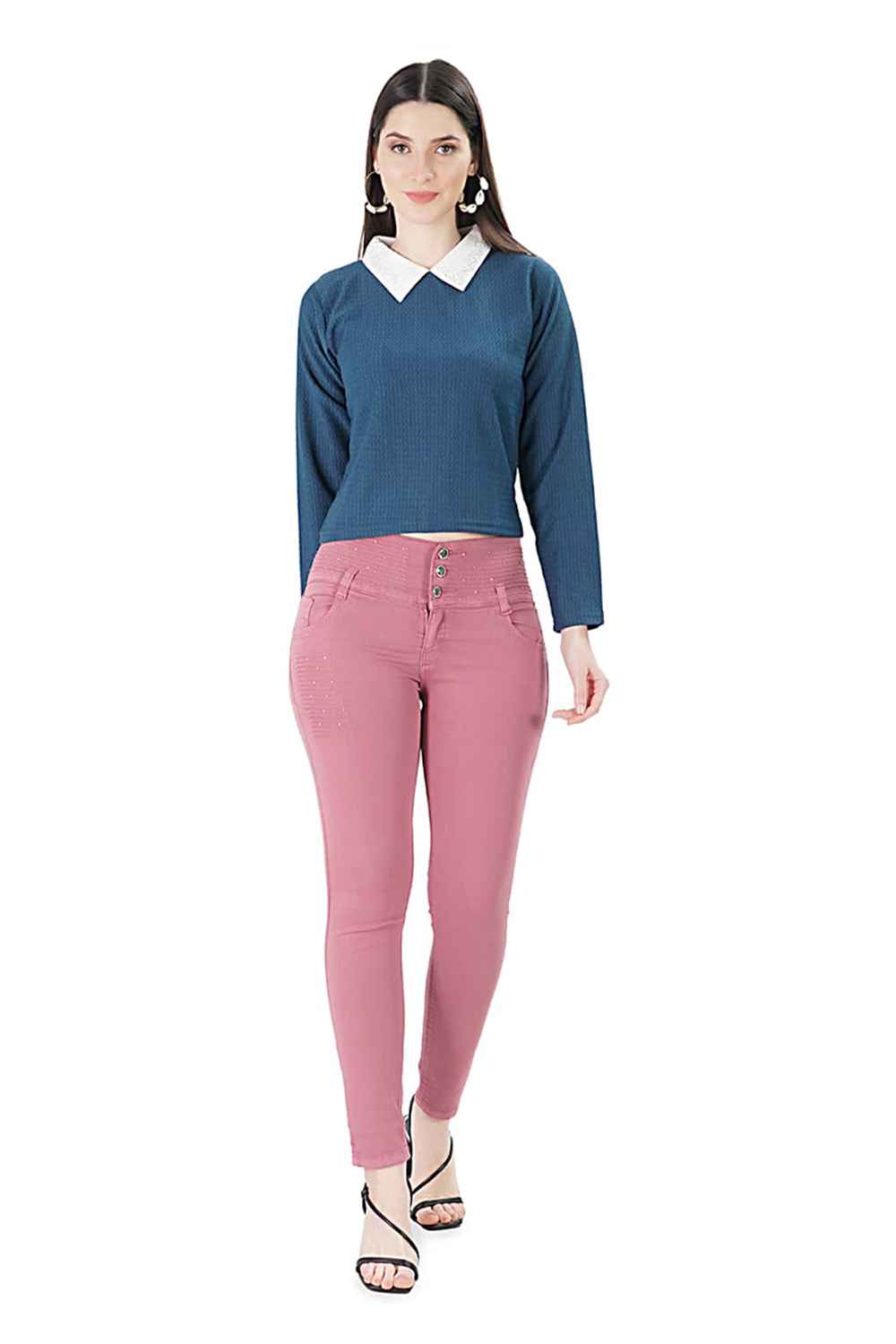 Slim Fit Treggings Images